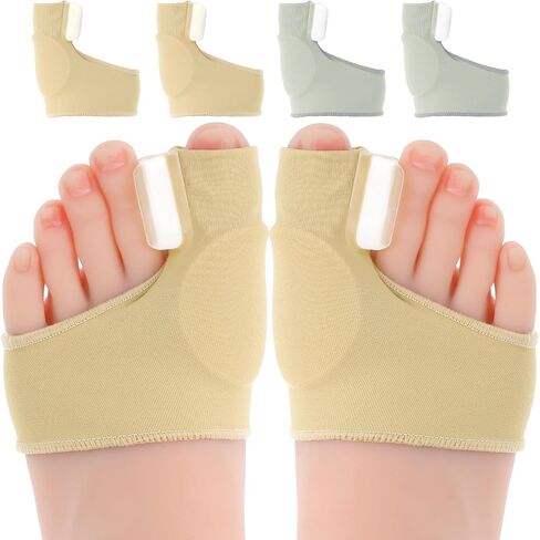 Sibba Bunion Splints Corrector Big Overlapping Toe Straightener Relief Fix Splint Socks Brace Spacers Remover Bunions Sandals Straighteners Comfort Foot Cushions For Women Men in Saudi Arabia