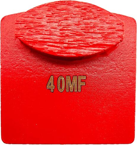 9 Pcs Pro REDICLOCK Diamond Grinding Shoes Medium Bond for Medium Floor (Grit Optional), for Husqvarna Floor Grinding Machine Red RL3 Rl3 in Saudi Arabia