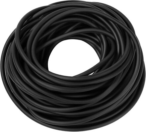 AQUANEAT 25 Feet Aquarium Airline Tubing, Standard 3/16" Tubing for Fish Tank Air Pump (Black) in Kuwait
