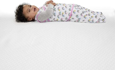 SwaddleMe by Ingenuity Arms Free Convertible Swaddle, Size Large, For Ages 3-6 Months, 14-18 Pounds, Up to 30 Inches Long, 1-Pack Baby Swaddle Wrap in Kuwait