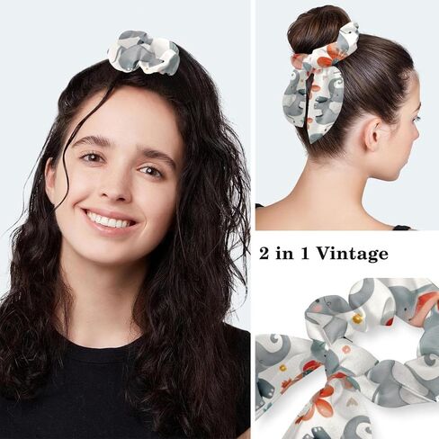 Cute Flowers Floral Pattern Working Caps with Buttons, Long Hair Scrub Hats Ponytail Holder for Women in Saudi Arabia
