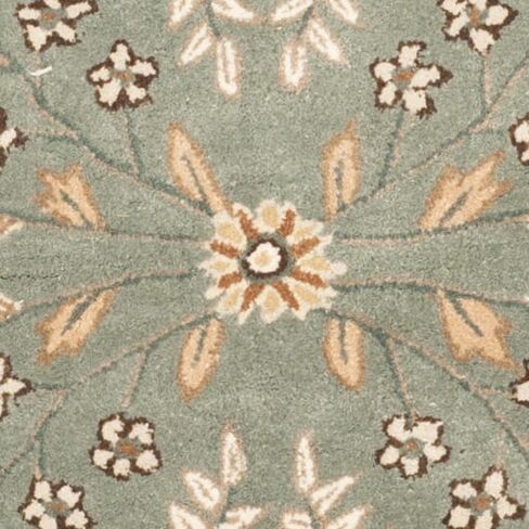 SAFAVIEH Total Performance Collection Runner Rug - 2'3" x 9', Ivory & Taupe, Hand-Hooked Oriental, Non-Shedding & Easy Care, Ideal for High Traffic Areas in Living Room, Bedroom (TLP722B) in Saudi Arabia