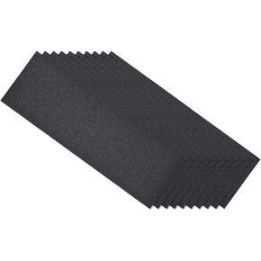 CoCud Wet Dry Sanding Sheets, 9 Inch x 3.6 Inch 1200 Grits Sandpaper Sheets Silicon Carbide - (Applications: for Drywall Wood Metal), 10 Pieces