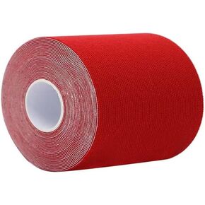 4 Inches X 10.9 Yards Pink Turf Tape Football, Extra Wide, Latex Free Sport Tape, Ultra Sticky Athletic Tape, Waterproof & Flexible