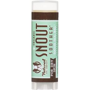 Natural Dog Company Snout Soother Dog Nose Balm for Paws, 2 oz. Stick, Moisturizes & Soothes Dry Cracked Noses, Plant Based Cream