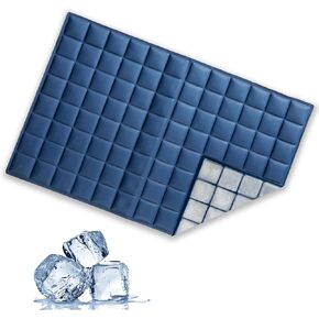 PCM Cooling Mat 37 X 25 CM Summer Cooling Pad for Home Office, Portable Cooling PCM Seat Cushion, Ice Cooling Pad for Pet, Body, Baby, Wrist & Arm Cooling