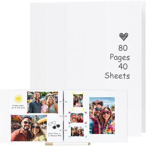 72 Pockets Photo Album 5x7 2 Pack, 5x7 Photo Album Holds 72 Vertical Photos, Small 5x7 Photo Albums Linen Cover for 5x7 Wedding Baby Family Pictures or Artwork Drawings, 5 x 7 Photo Book, Black