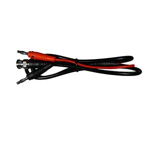 AST Labs Test Lead Banana Plug Cross Hole Male to BNC (3 ft)