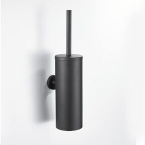 FVITA Toilet Brush Wall Mounted Toilet Brush with Holder Modern Toilet Bowl Brush Bathroom Brushed Gold Square