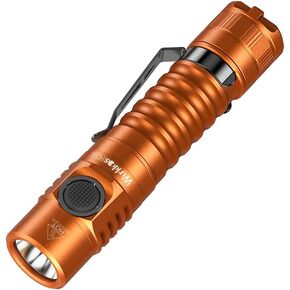 Wurkkos FC11C Led Flashlight Rechargeable High Lumen 1200, Small Powerful Flashlight USB C, Super Bright EDC Flashlight IP67 Waterproof, 155Meters Beam Distance, 90 High CRI Flashlight(5000K)
