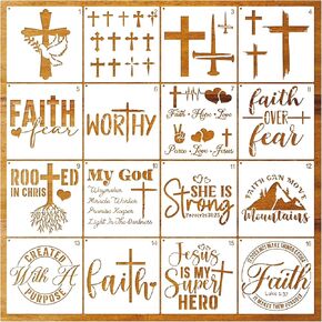 10Pcs Honeycomb Stencils for Painting, Large Small Honeycomb Hexagon Stencil Drawing Template Bee Stencils for Painting on Wood Cookies Wall Canvas DIY Crafts Furniture (Honeycomb) in Kuwait