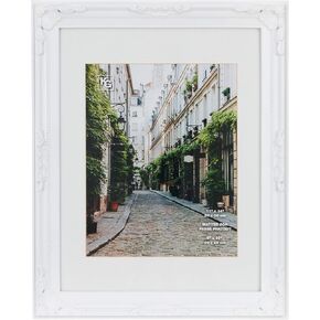 kieragrace KG Georgia Photo Frame - White, 11" x 14" Matted For 8" x 10" Photo
