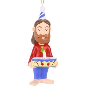 Tree Buddees The Birthday Boy Jesus Funny Christmas Tree Ornament