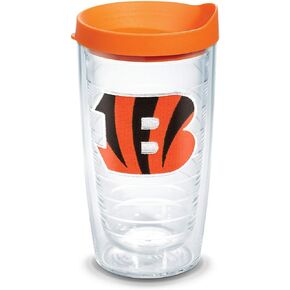 كوب معزول بشعار Tervis NFL Cincinnati Bengals-Primary، زجاجة مياه Venture Lite سعة 24 أونصة، كلاسيكية