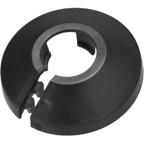 Heyiarbeit Fit 2.03" Diameter Flange Water Pipe Cover Decoration White Pipe Cover Radiator PP Plastic 51.5mm Escutcheon Collar for Wall Pipe Tube Decoration 4Pcs