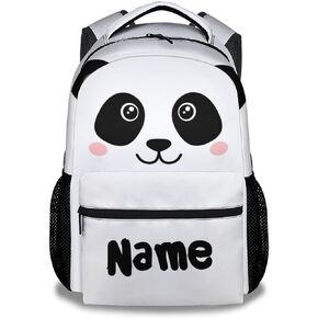 Mercuryelf Panda Backpack with Lunch Box and Pencil Case, Cute Pandas Elementary Kindergarten School Preschool Bookbag for Boys Girls Kids, Set of 3