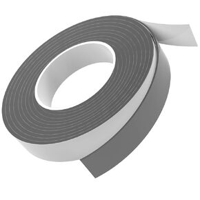 EVA Single-Sided Adhesive Foam Tape, Sealing Strip Foam Pad Sponge Tape Window Weatherproof, Self-Adhesive Insulation Sealing Tape (Black, 2inchX16.4FT)