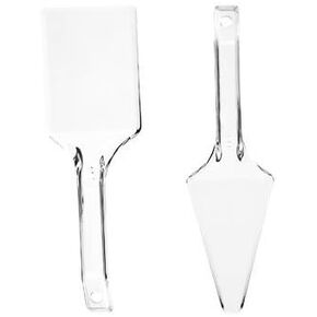 Cake Server Set - Square and Triangle Servers 2 Pieces
