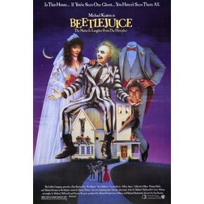 Beetlejuice Movie Poster Print (27 x 40)