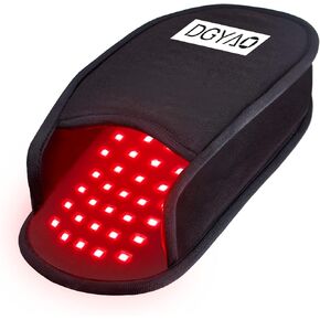 DGXINJUN Cordless Red Light Therapy for Foot Slipper FDA Cleared Wireless Near Infrared Light Therapy Device for Feet Toes Instep Pain Relief Led Portable Wearable Rechargeable with 4000mAh Battery