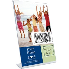 MCS 2.25x3.25 Inch Bent Acrylic Picture Frame, Vertical (31203)
