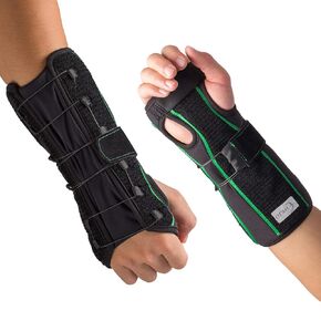 Wrist & Forearm Support Splint Brace For Carpal Tunnel Night support, Longer 10.6 inch Forearm & Wrist Support. Reversible Arm Brace for Carpal Tunnel Wrist Forearm Immobilizer Brace Splints (Update Right & Left, Freesize)