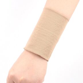 Wrist Compression Sleeve, Wrist Sleeve Support Wrist Bands for Tendonitis, Arthritis, Sprains Pain Relief, Elastic Carpal Tunnel Wrist Protector for Fitness, Sport, Work (Black, Small)