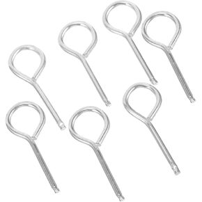 SUPVOX 10pcs Fire Extinguisher Latch Replacement Lock Pin Fire Extinguisher Metal Pins Extinguisher Replacement Safety Pins Metal Lock Pins Fire Extinguisher Supply Iron Car Component