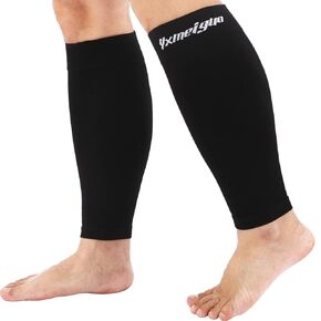 Yxmeiguo 4XL Wide Plus Size Calf Compression Sleeves for Women & Men, Wide Calf Leg Compression Sleeve for Shin Splints Leg Pain Relief Support, Varicose Vein, Swelling, Edema, Seniors, Travel
