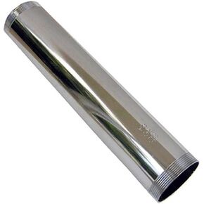 LASCO 03-3103 1-1/4-Inch by 6-Inch Chrome Plated Brass 20 Gauge Threaded Tailpiece