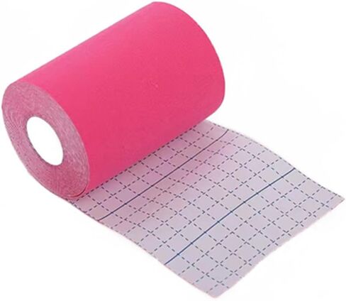 4 Inches X 10.9 Yards Pink Turf Tape Football, Extra Wide, Latex Free Sport Tape, Ultra Sticky Athletic Tape, Waterproof & Flexible in Saudi Arabia