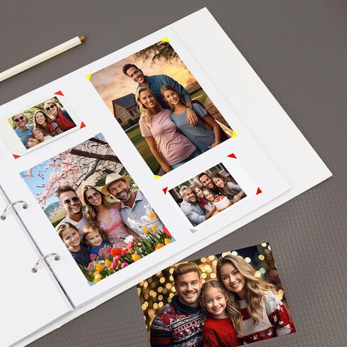 ألبوم صور مكون من 72 جيبًا مقاس 5 × 7 قطعتان، ألبوم صور مقاس 5 × 7 يحمل 72 صورة رأسية، ألبوم صور صغير مقاس 5 × 7 غطاء من الكتان لصور عائلة الزفاف أو الرسومات الفنية مقاس 5 × 7، كتاب صور مقاس 5 × 7، أسود in Kuwait