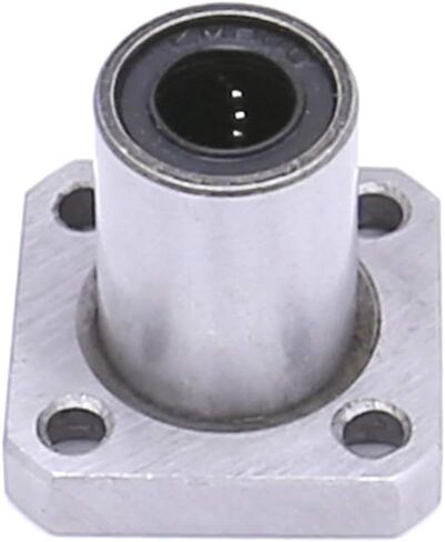 FKG LMK8UU Square Flange Linear Ball Bearings 8x15x24mm, Set of 4 in Saudi Arabia
