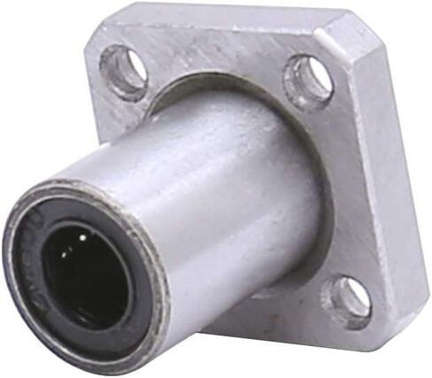 FKG LMK8UU Square Flange Linear Ball Bearings 8x15x24mm, Set of 4 in Saudi Arabia