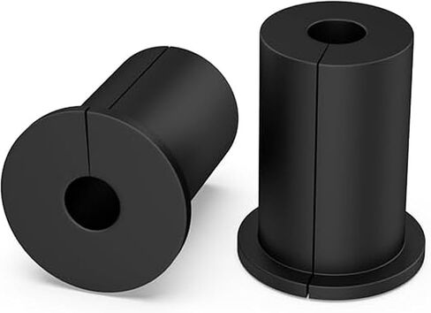 2 PCS Wall Bushing for Starlink Dishy Ethernet Cable, 1-Inch Starlink Cable Routing Kit Feed-Through Cable Bushing for Star Link Cable Grommet and Furniture Wire Holes (Black) in Saudi Arabia