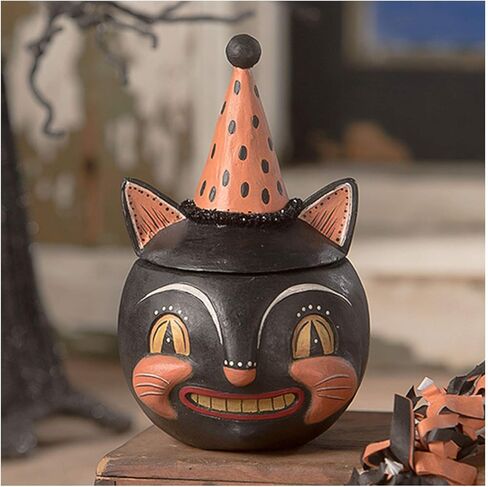 Bethany Lowe Grinning Vinny Candy Corn Halloween Retro Vintage Style Decor Figurine Gift in Saudi Arabia