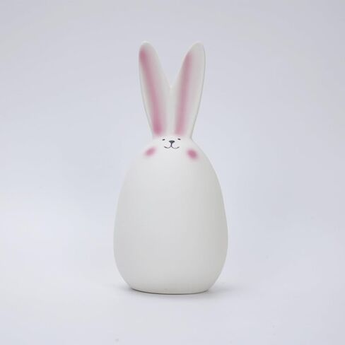 Ceramic Bunny Rabbits Easter Bunny Decorations Porcelain Bunny Rabbit for Easter Decoration Spring Gifts Ceramic Bunny Figurine Statues for Home Decor Bunny Decor Rabbit Decor in Saudi Arabia