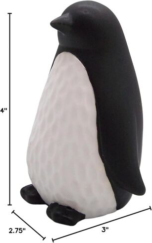 Wowser Adorable Arctic Penguin Figurine, Holiday Décor, Freestanding Christmas Decoration, 4 Inches in Saudi Arabia