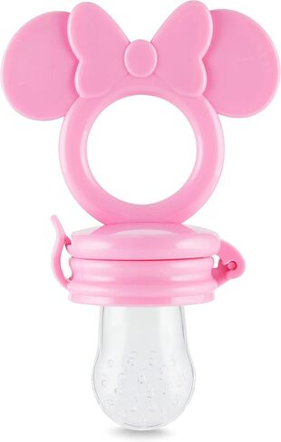 Disney Mickey and Minnie Teether with Fruit Feeder - Safe and Durable Design for Soothing Your Baby's Teething Pains in Saudi Arabia