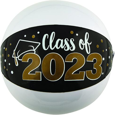Fun Express Graduation Inflatable Beach Ball, 12 Pieces, Great for Graduation Parties, Celebrations and Ceremonies in Saudi Arabia