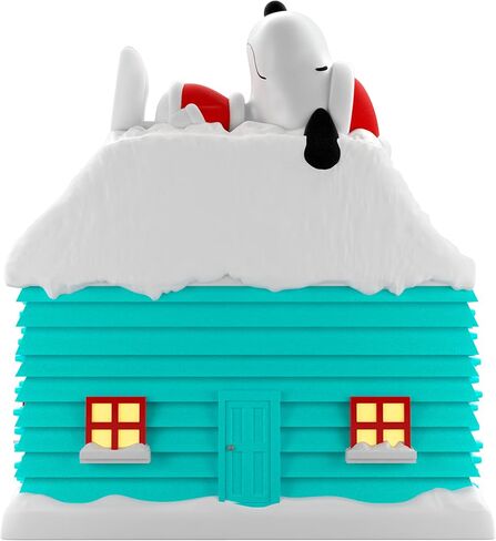 Hallmark Keepsake 2022, The Peanuts Gang The Merriest House in Town Musical Tabletop Decoration with Light for Christmas in Saudi Arabia