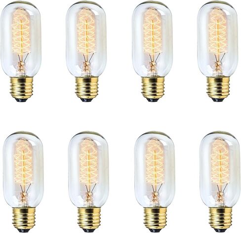 Rolay Vintage Edison Bulbs, 25W Clear Glass Antique Vintage Old Fashioned E26 Incandescent Light Bulbs, 1 Pack in Kuwait