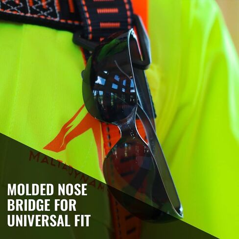 Malta Dynamics Safety Glasses OSHA/ANSI Approved Protective Eyewear for Men & Women in Saudi Arabia