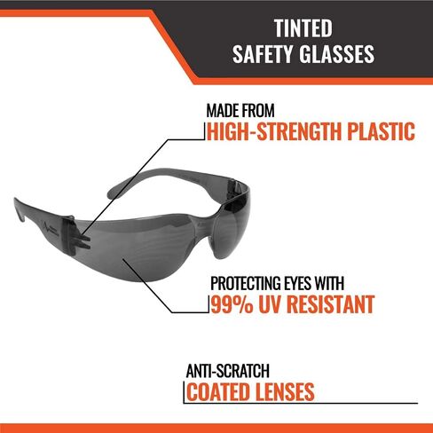 Malta Dynamics Safety Glasses OSHA/ANSI Approved Protective Eyewear for Men & Women in Saudi Arabia