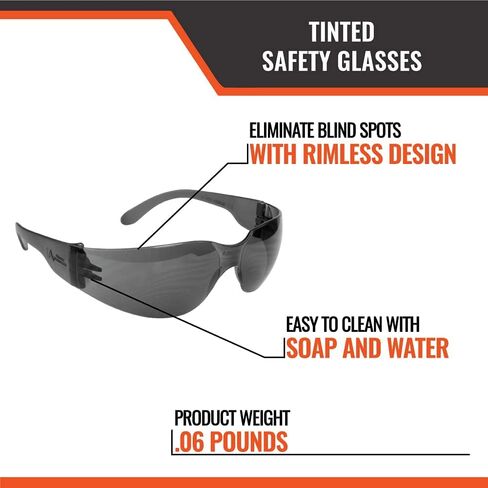 Malta Dynamics Safety Glasses OSHA/ANSI Approved Protective Eyewear for Men & Women in Saudi Arabia
