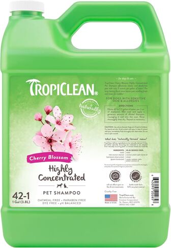 TropiClean Sweet Mandarin High Concentrate Shampoo for Pets 1 gallon HCSMSH1G in Kuwait