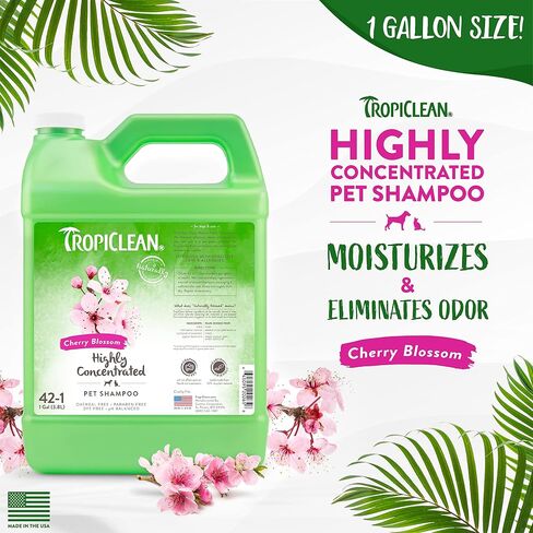 TropiClean Sweet Mandarin High Concentrate Shampoo for Pets 1 gallon HCSMSH1G in Kuwait