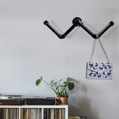 GeilSpace Cap, Malleable Iron Pipe Fittings - Vintage DIY Industrial Shelving, Industrial Decor, Furniture DIY (1/2", Black) in Saudi Arabia