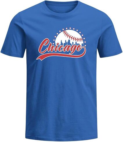 Classical City Men's Apparel for Baseball Fans Short Sleeve Shirt Cityscape Skyline T-shirt for Men Women in Saudi Arabia