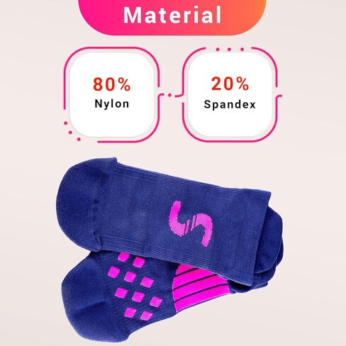 M PAIN MANAGEMENT TECHNOLOGIES Plantar Fasciitis Sock By Stretch, High Compression Running Sock with Arch/Metatarsal Support in Kuwait